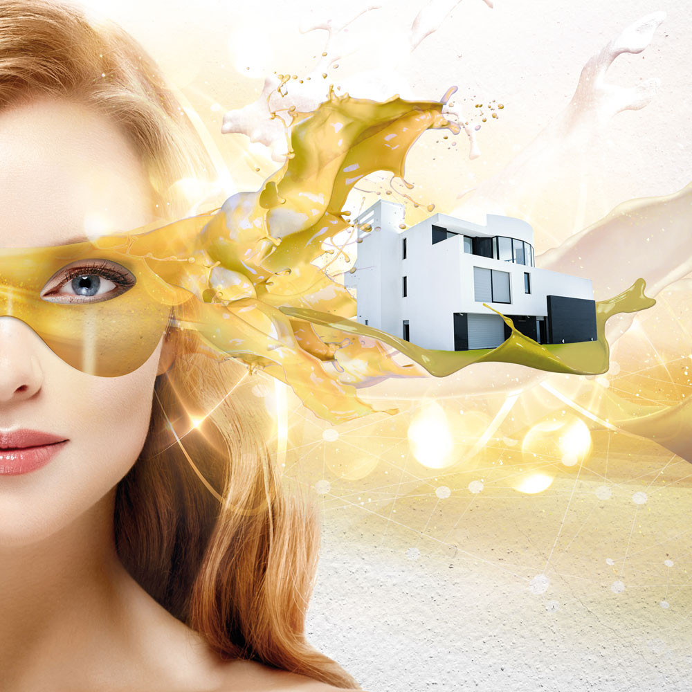 Esmaklassiline silikoonkrohv ja -värv fassaadile