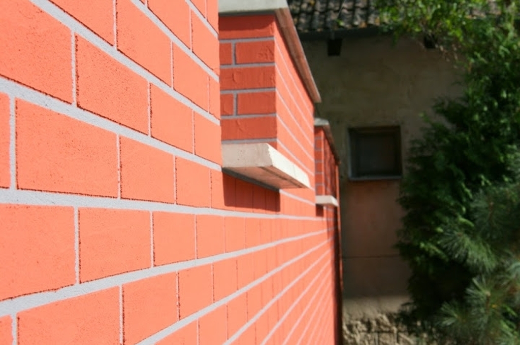 Dekoratívne fasády Baumit - imitácia tehličiek